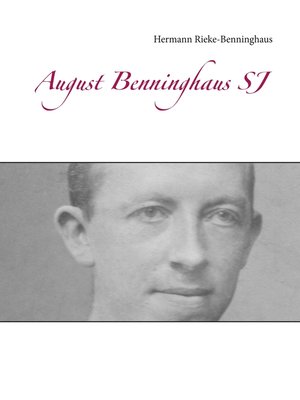 cover image of August Benninghaus SJ